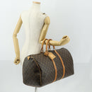 LOUIS VUITTON Monogram Keepall 55 Boston Tasche M41424 LV Auth 156198-22