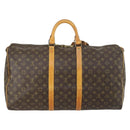 LOUIS VUITTON Monogram Keepall 55 Boston Tasche M41424 LV Auth 156198-2