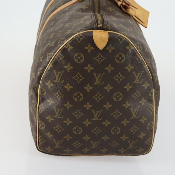 LOUIS VUITTON Monogram Keepall 55 Boston Tasche M41424 LV Auth 156198