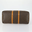 LOUIS VUITTON Monogram Keepall 55 Boston Bag M41424 LV Auth 156198-5