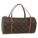 LOUIS VUITTON Monogram Papillon 26 Hand Bag M51386 LV Auth 156201-1