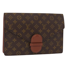 LOUIS VUITTON Monogram Ranelag Clutch Bag M51782 LV Auth 156203