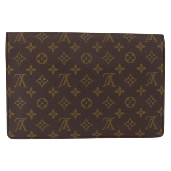 LOUIS VUITTON Monogram Ranelag Clutch Bag M51782 LV Auth 156203