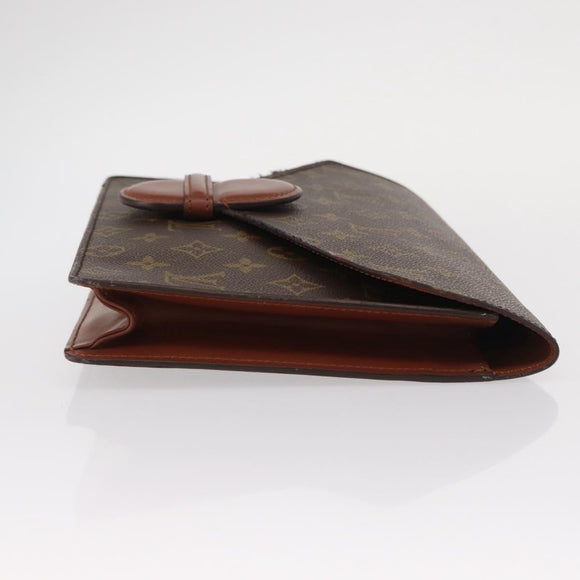 LOUIS VUITTON Monogram Ranelag Clutch Bag M51782 LV Auth 156203