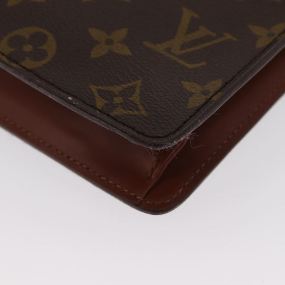 LOUIS VUITTON Monogram Ranelag Clutch Bag M51782 LV Auth 156203