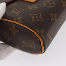 LOUIS VUITTON Monogram Sonatine Hand Bag M51902 LV Auth 156206V-9