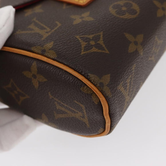 LOUIS VUITTON Monogram Sonatine Hand Bag M51902 LV Auth 156206V