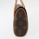 LOUIS VUITTON Monogram Sonatine Hand Bag M51902 LV Auth 156206V-3
