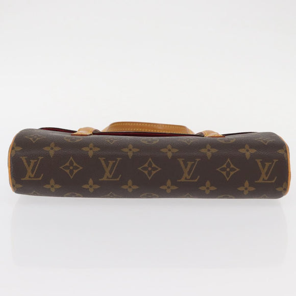 LOUIS VUITTON Monogram Sonatine Hand Bag M51902 LV Auth 156206V
