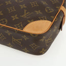 LOUIS VUITTON Monogram Compiegne 28 Clutch Bag M51845 LV Auth 156208-15