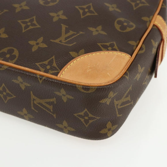 LOUIS VUITTON Monogram Compiegne 28 Clutch Bag M51845 LV Auth 156208