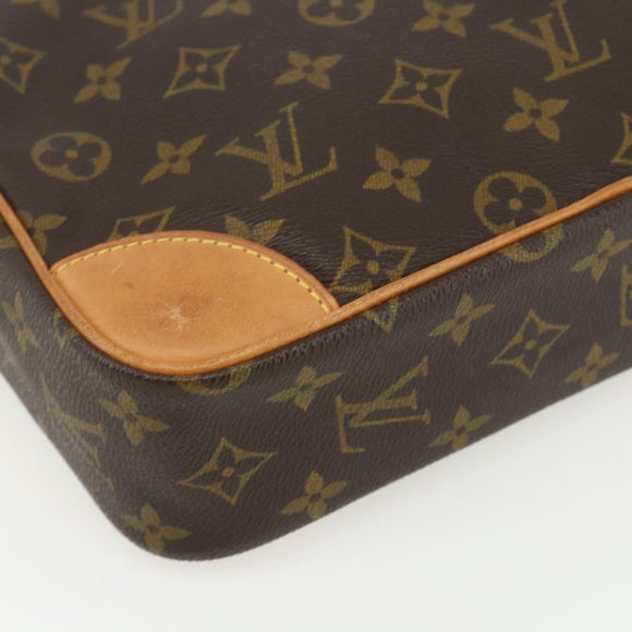 LOUIS VUITTON Monogram Compiegne 28 Clutch Bag M51845 LV Auth 156208