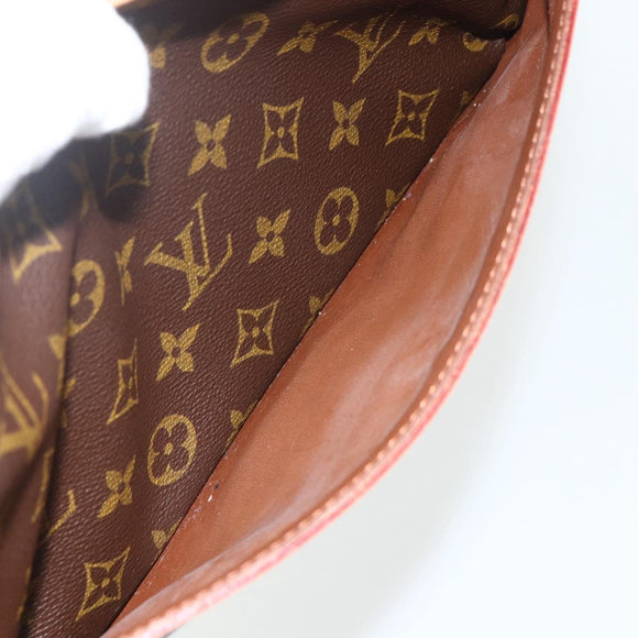 LOUIS VUITTON Monogram Compiegne 28 Clutch Bag M51845 LV Auth 156208