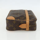 LOUIS VUITTON Monogram Compiegne 28 Clutch Bag M51845 LV Auth 156208-4