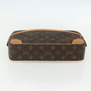 LOUIS VUITTON Monogram Compiegne 28 Clutch Bag M51845 LV Auth 156208-6