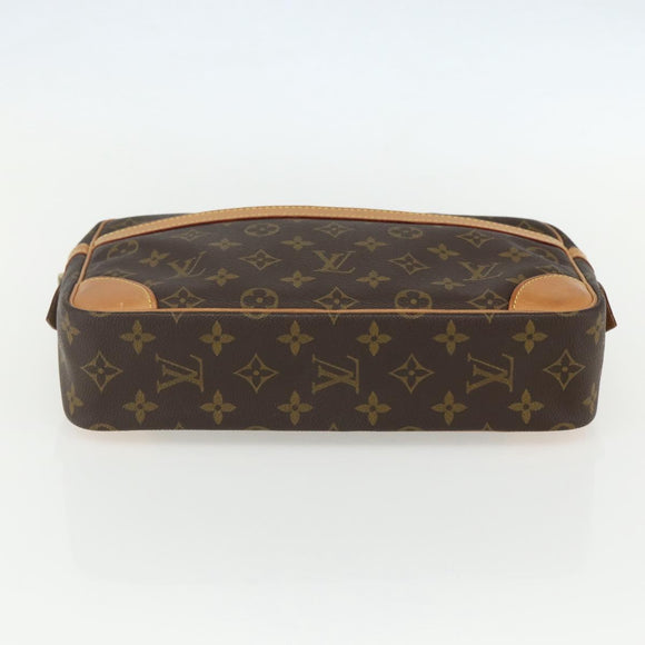 LOUIS VUITTON Monogram Compiegne 28 Clutch Bag M51845 LV Auth 156208