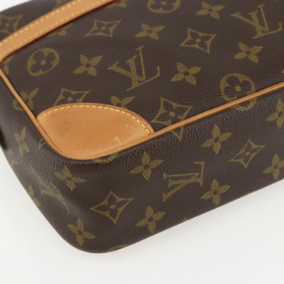 LOUIS VUITTON Monogram Compiegne 28 Clutch Bag M51845 LV Auth 156208