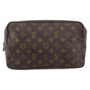 LOUIS VUITTON Monogram Trousse Toilette 28 Clutch Bag M47522 LV Auth 156209-13