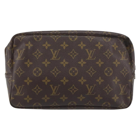 LOUIS VUITTON Monogram Trousse Toilette 28 Clutch Bag M47522 LV Auth 156209