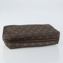 LOUIS VUITTON Monogram Trousse Toilette 28 Clutch Bag M47522 LV Auth 156209-5