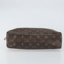 LOUIS VUITTON Monogram Trousse Toilette 28 Clutch Bag M47522 LV Auth 156209-6