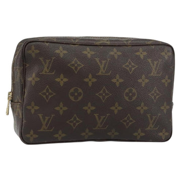 LOUIS VUITTON Monogram Trousse Toilette 23 Clutch Bag M47524 LV Auth 156211