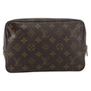 LOUIS VUITTON Monogram Trousse Toilette 23 Clutch Bag M47524 LV Auth 156211-2