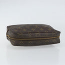 LOUIS VUITTON Monogram Trousse Toilette 23 Clutch Bag M47524 LV Auth 156211-5