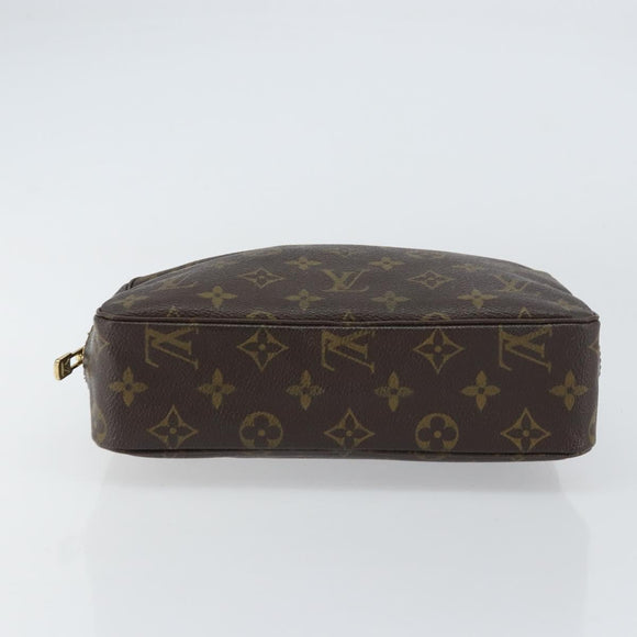 LOUIS VUITTON Monogram Trousse Toilette 23 Clutch Bag M47524 LV Auth 156211
