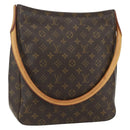 LOUIS VUITTON Monogram Looping GM Shoulder Bag M51145 LV Auth 156213-1