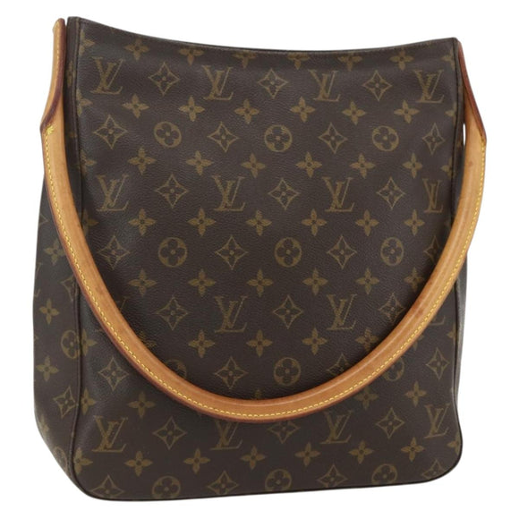 LOUIS VUITTON Monogram Looping GM Shoulder Bag M51145 LV Auth 156213