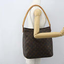 LOUIS VUITTON Monogram Looping GM Shoulder Bag M51145 LV Auth 156213-22
