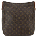 LOUIS VUITTON Monogram Looping GM Shoulder Bag M51145 LV Auth 156213-2