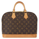 LOUIS VUITTON Monogram Alma Hand Bag M51130 LV Auth 156214V-3