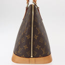 LOUIS VUITTON Monogram Alma Hand Bag M51130 LV Auth 156214V-4