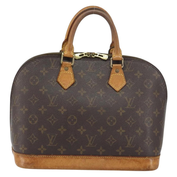 LOUIS VUITTON Monogram Alma Hand Bag M51130 LV Auth 156215