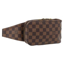 LOUIS VUITTON Damier Ebene Geronimos Shoulder Bag N51994 LV Auth 156218-1