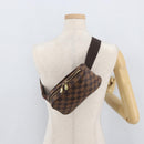 LOUIS VUITTON Damier Ebene Geronimos Shoulder Bag N51994 LV Auth 156218-23