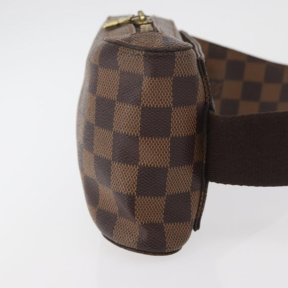 LOUIS VUITTON Damier Ebene Geronimos Shoulder Bag N51994 LV Auth 156218