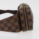 LOUIS VUITTON Damier Ebene Geronimos Shoulder Bag N51994 LV Auth 156218-4