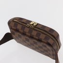 LOUIS VUITTON Damier Ebene Geronimos Shoulder Bag N51994 LV Auth 156218-6