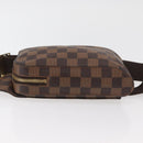 LOUIS VUITTON Damier Ebene Geronimos Shoulder Bag N51994 LV Auth 156218-5