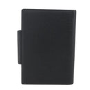 BVLGARI Day Planner Cover Leather Black Auth 156220-2