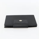 BVLGARI Day Planner Cover Leather Black Auth 156220-3