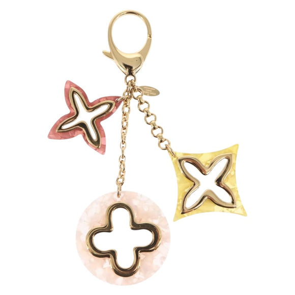 LOUIS VUITTON Bijoussac Ansolence Bag Charm Gold Tone M66884 LV Auth 156225V