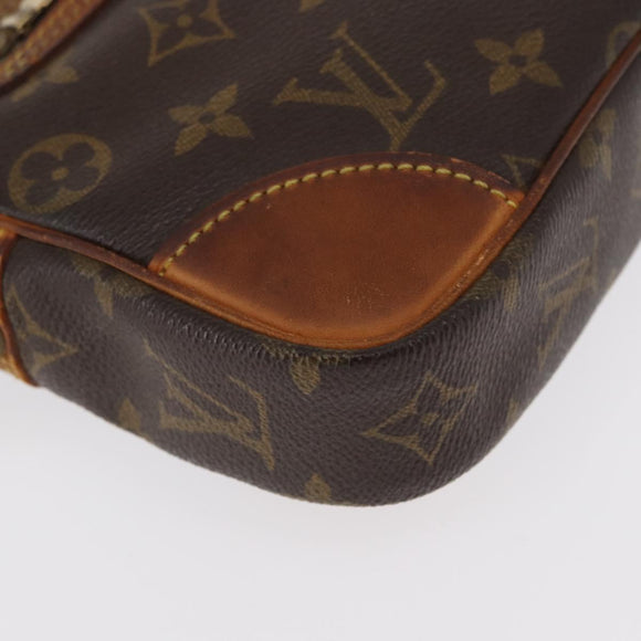 LOUIS VUITTON Monogram Marly Dragonne GM Clutch Bag M51825 LV Auth 156235