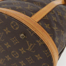 LOUIS VUITTON Monogram Bucket GM Shoulder Bag M42236 LV Auth 156236-9
