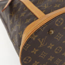 LOUIS VUITTON Monogram Bucket GM Shoulder Bag M42236 LV Auth 156236-14