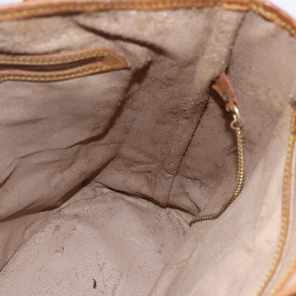 LOUIS VUITTON Monogram Bucket GM Shoulder Bag M42236 LV Auth 156236