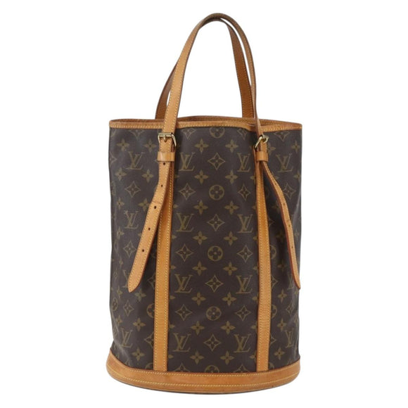 LOUIS VUITTON Monogram Bucket GM Shoulder Bag M42236 LV Auth 156236